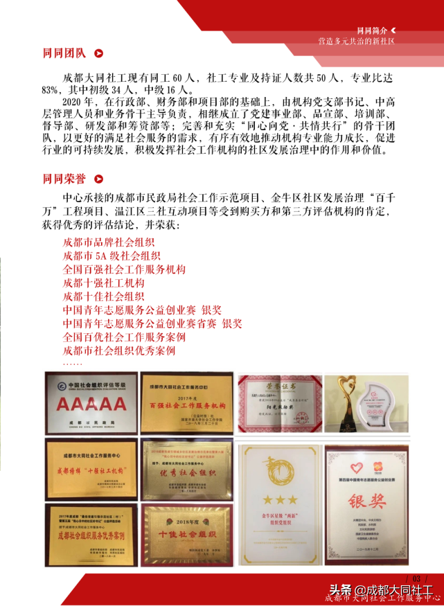 「同同播報」成都大同社工2020年(nián)報