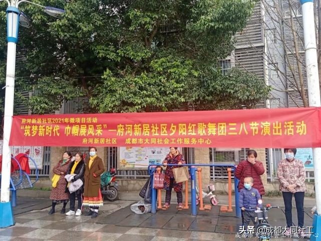 「微項目」府河新居社區“築夢新時代·巾帼展風采”三八節活動