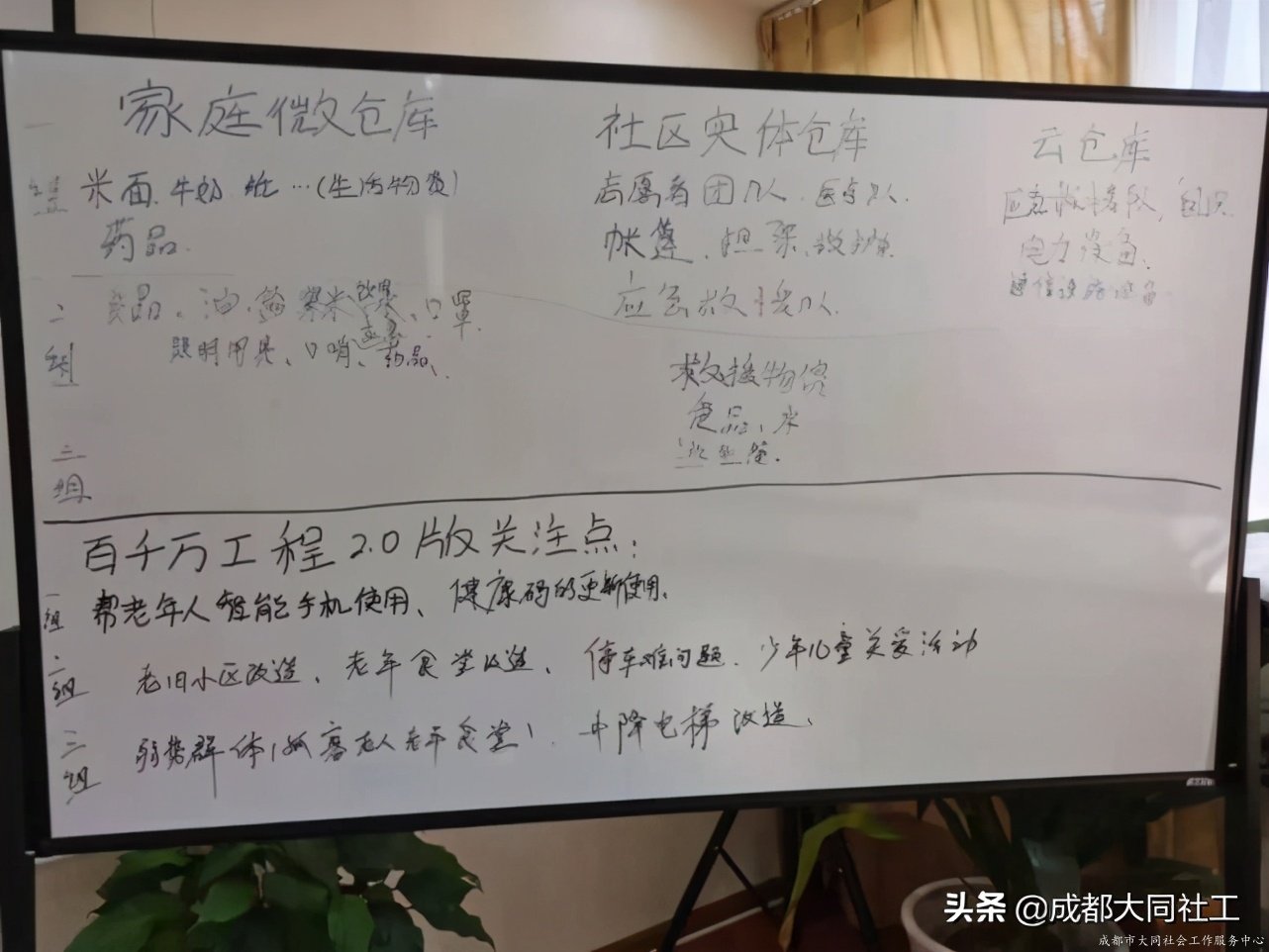 金牛百千萬｜社區倉庫與家庭“微”倉庫參與式讨論工作坊