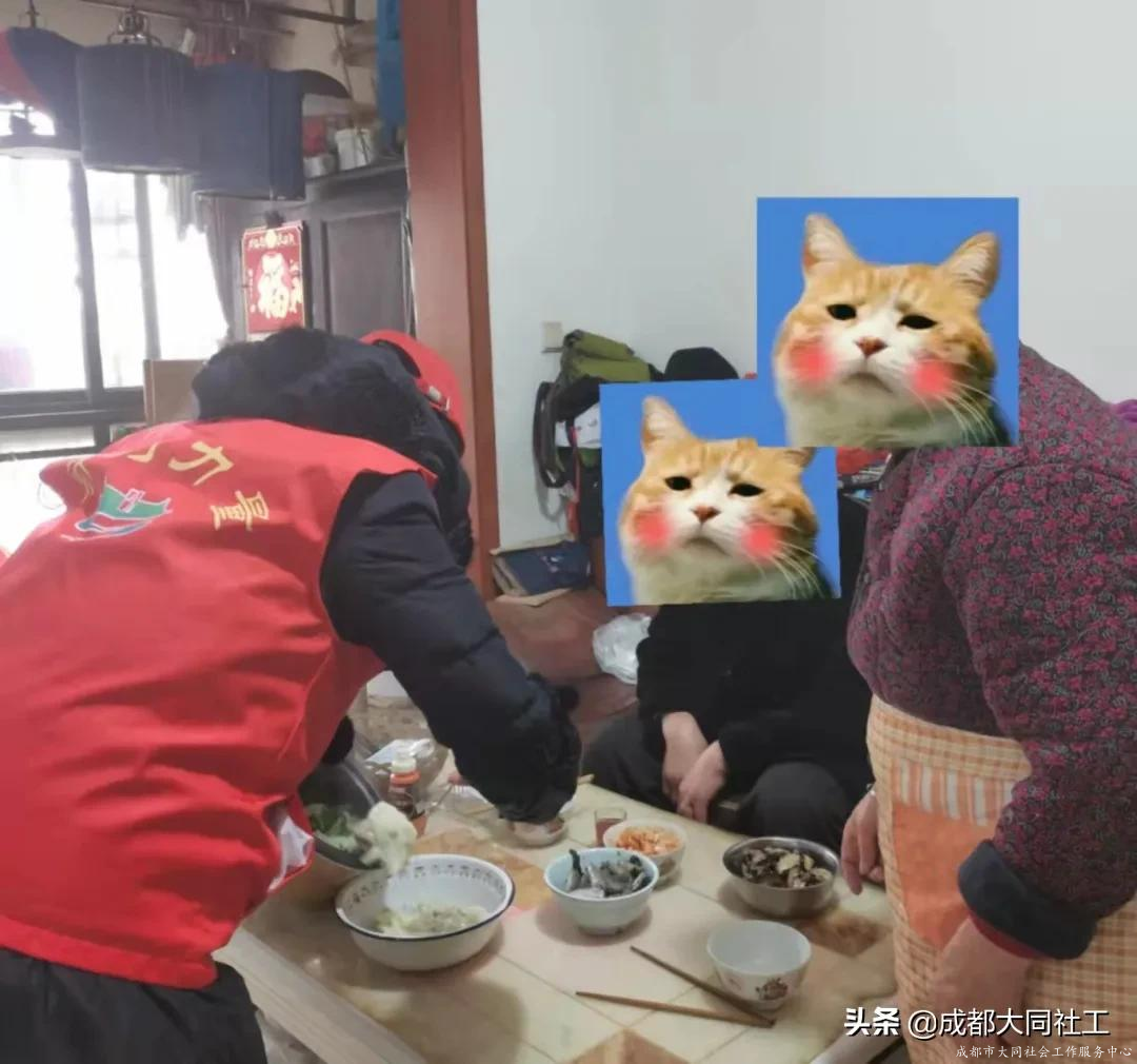 金牛社區府河新居社區開展愛心家庭送餐志願服務活動