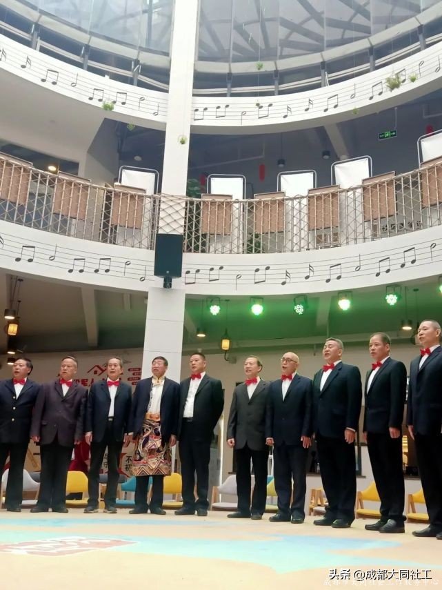 “音樂(yuè)府河”社區文化場景營造-府河枼伯和(hé)合唱(chàng)藝術團聯誼演出