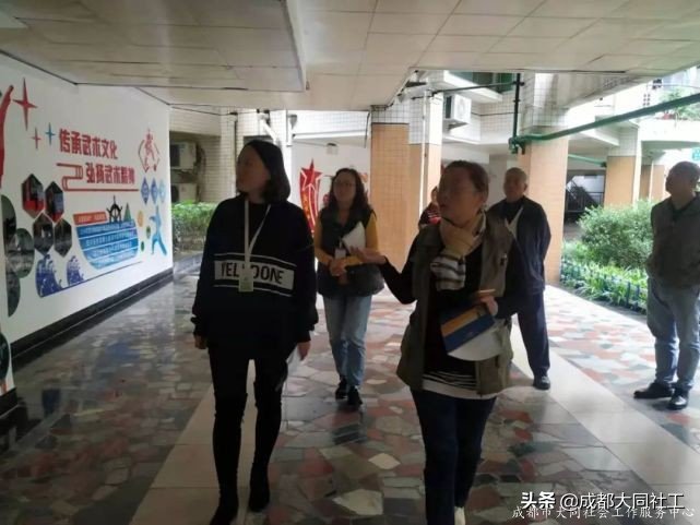 「金牛百千萬」走進九裏堤，開展“微幸福”示範院落指導工作