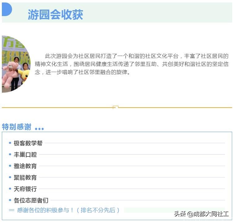 「社區營造」彙融小區、北新潤苑缤紛遊園會順利舉行