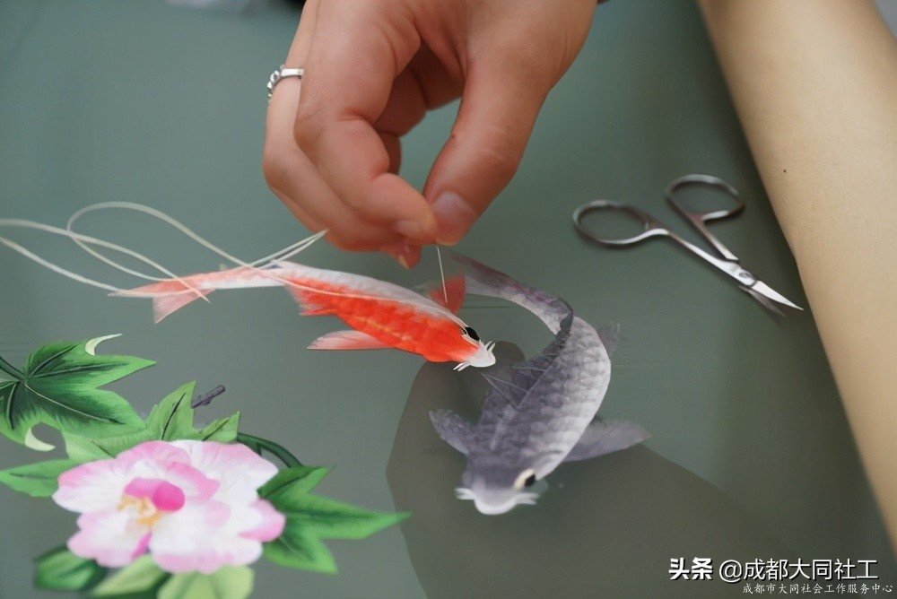 「活動回顧」對話蜀繡-文創小分隊蜀繡培訓活動